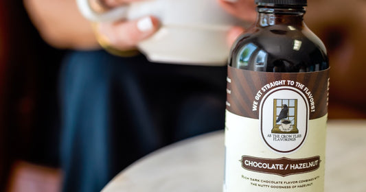 Chocolate Hazelnut coffee flavoring bottle, social preview image